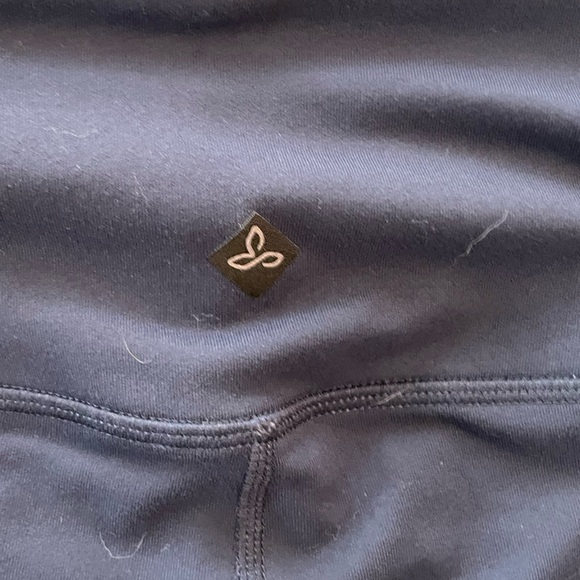 Prana Flare High Rise Yoga Pants Size Small Inseam 32 Navy - Picture 5 of 5